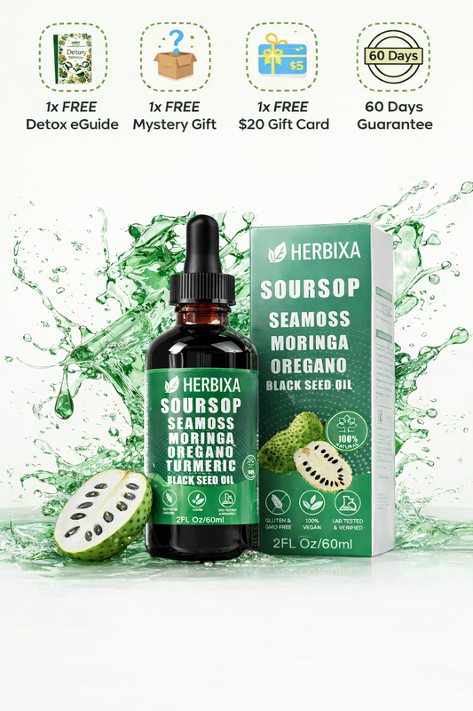 100% Organic 10-in-1 Soursop Extract Drops